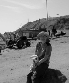 Me at Omaha beach